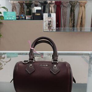 label rose Borsa a mano Bauletto EROS - dark plum