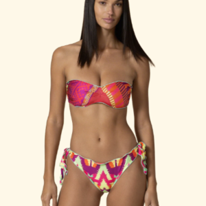 Bikini Donna F**K Fascia con Slip Regolabile Fantasia SW2602-X20